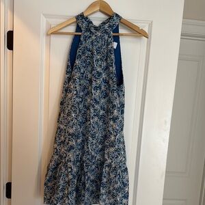 Sugarlips Blue Floral Mini Dress